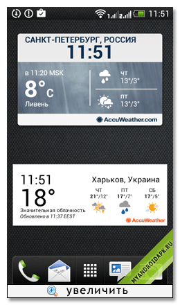 Погода на Android